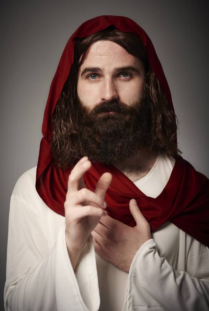 Jézus a köntös áldás - Fotó, kép