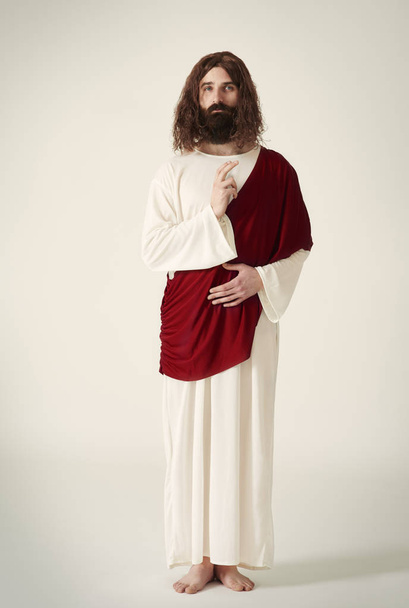 Christ with Christian accessories - Photo, Image