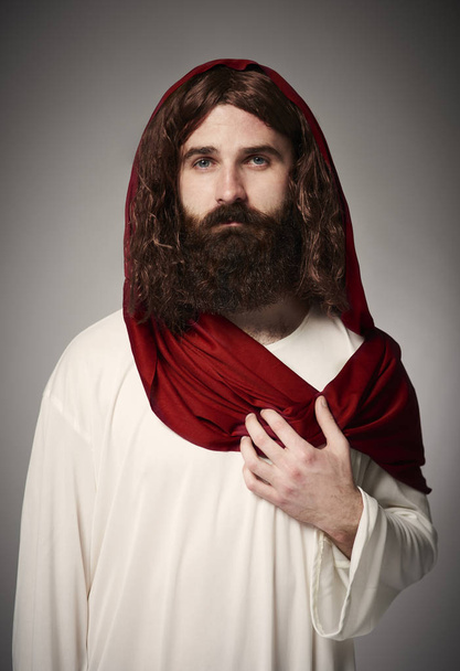 Jeesus Kristus pitkät hiukset
  - Valokuva, kuva