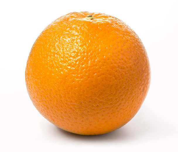Naranja madura aislada
  - Foto, Imagen