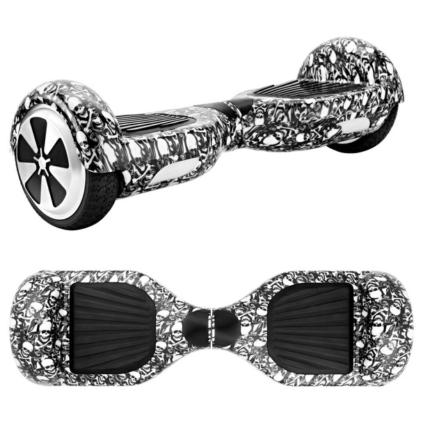 Black and white  hover Board - Photo, Image
