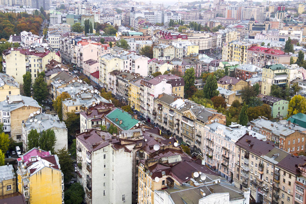 Légi felvétel Kijevről, Ukrajna - Fotó, kép
