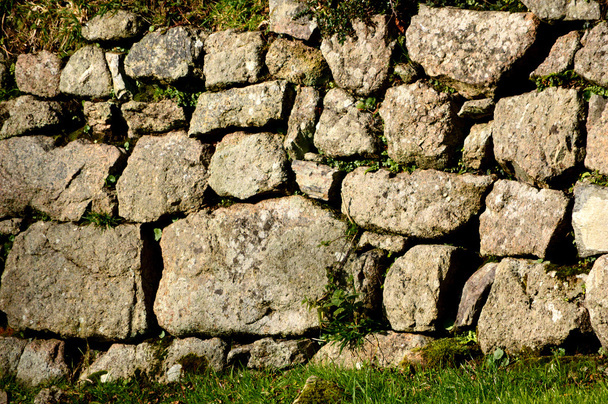 Trockenmauer, devon - Foto, Bild