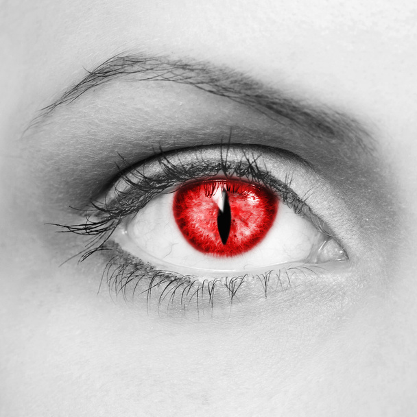 vampir gözler - Fotoğraf, Görsel