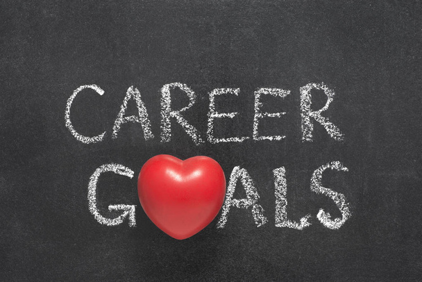 career goals heart - Photo, Image