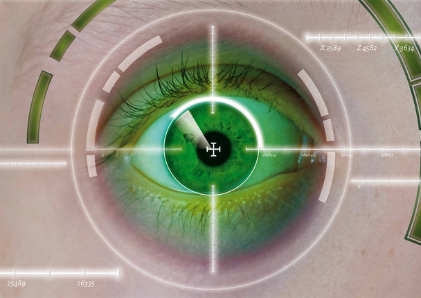 chirurgii laserowej oka, korekcji laserowej, oczy korekt - Zdjęcie, obraz