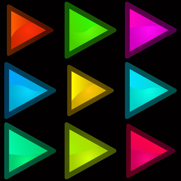 Set of arrows. - Вектор,изображение