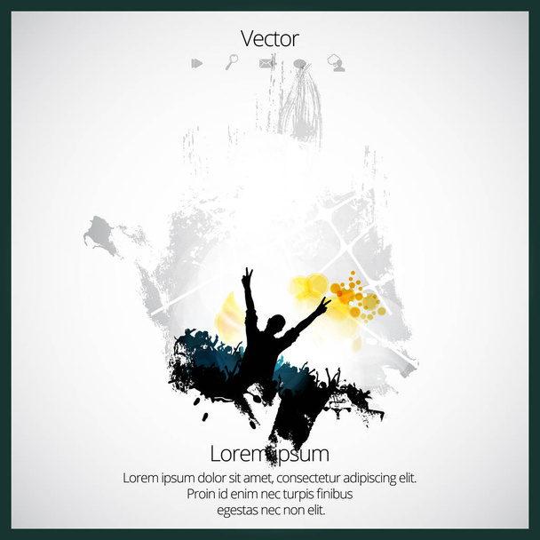 Večírek plakát ilustrace - Vektor, obrázek