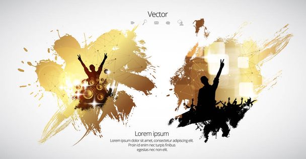 Večírek plakát ilustrace  - Vektor, obrázek