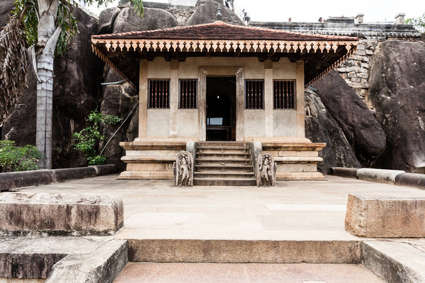 Isurumuniya rock temple of Anuradhapura, Sri Lanka, Asia. - Photo, image