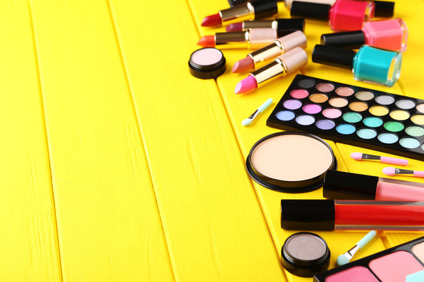 Different makeup cosmetics  - Foto, afbeelding