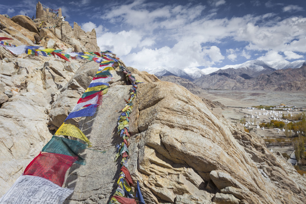 Luonnonmaisema Leh Ladakhissa, Jammussa ja Kashmirissa, Intiassa - Valokuva, kuva