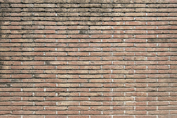 Old red brick wall background texture - Photo, Image