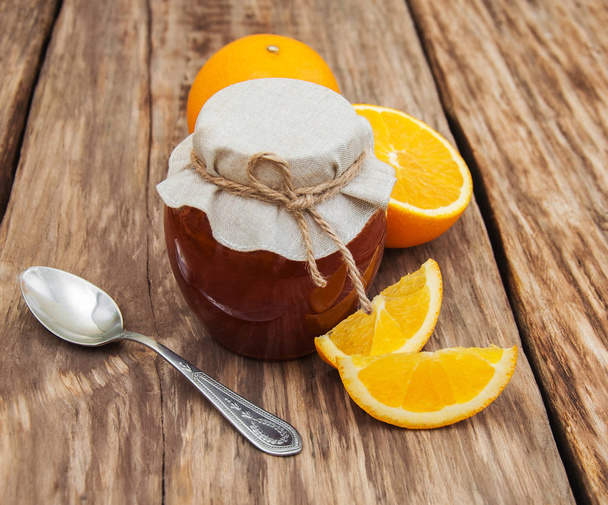 Delicious orange jam - Photo, Image