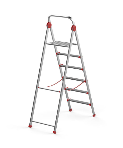 Ladder on white background - Photo, Image