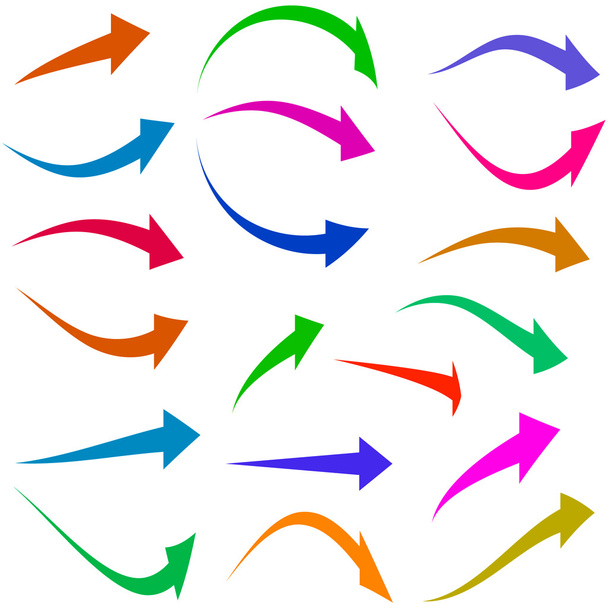 A vector set of useful arrows - Vetor, Imagem
