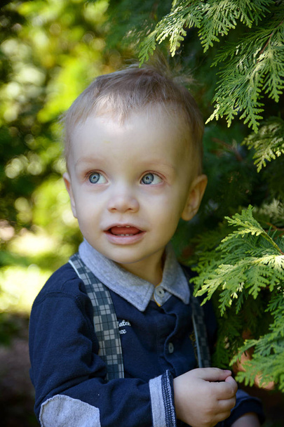 Blond child in the Park - Foto, Bild
