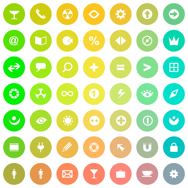 Vector collection of web buttons - Вектор, зображення