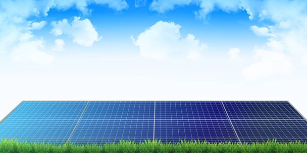 Solar Solar Energy Background - Vector, Image
