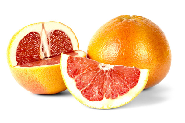 grapefruit cut into wedges - Photo, Image