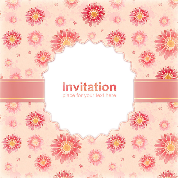 Elegant invitation to the wedding or announcements - Φωτογραφία, εικόνα