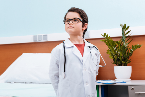 Boy in doctor costume   - Fotó, kép