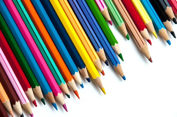 Set of colored pencils - Φωτογραφία, εικόνα