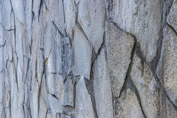 close up of Frozen Brick Stone texture background - Valokuva, kuva