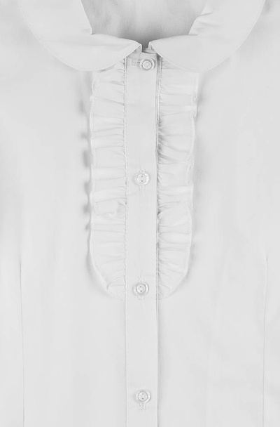 Frente de camisa blanca
 - Foto, imagen