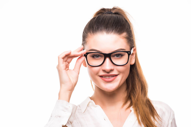 бізнес-леді в окулярах
 - Фото, зображення