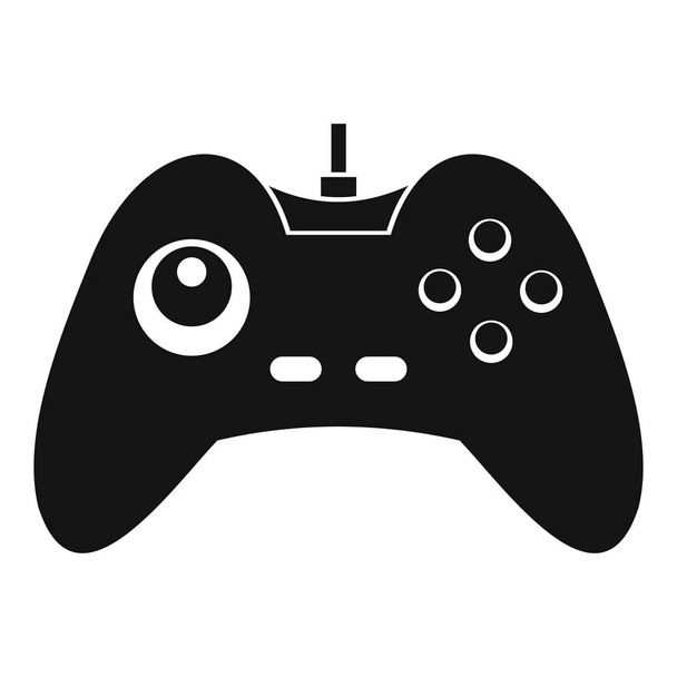 One joystick icon, simple style - Вектор,изображение