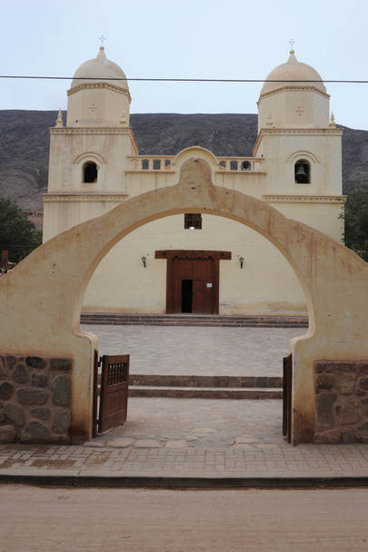 de kerk van francesco van assisi in tilcara - Foto, afbeelding