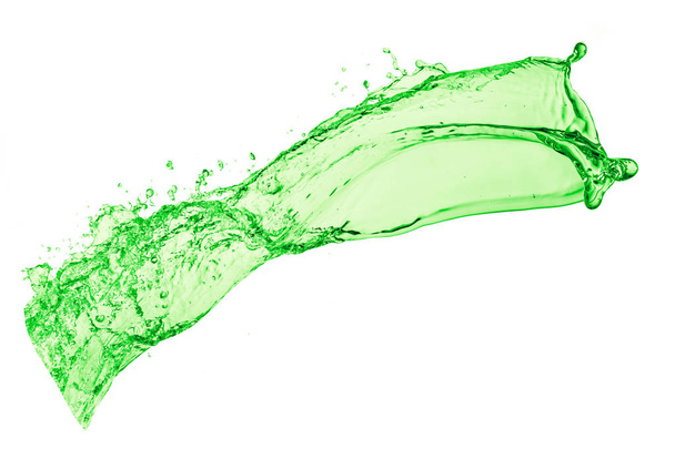 green liquid splash - Photo, Image