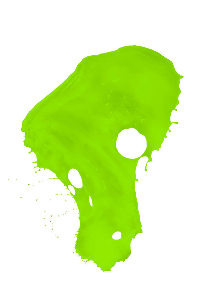 yeşil boya splash - Fotoğraf, Görsel