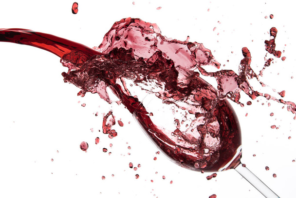 розливу червоне вино
 - Фото, зображення