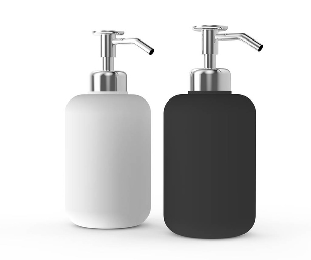 Blank dispenser pump bottles - Foto, Imagen
