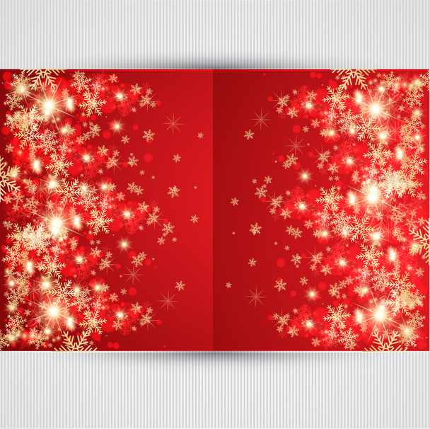 abstract Kerstmis achtergrond. vector - Vector, afbeelding