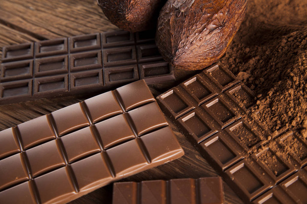 Barres de chocolat maison
  - Photo, image