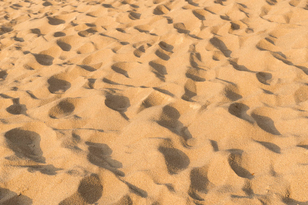 texture of sand pattern on a beach in the summer at Phuket, Thai - Fotografie, Obrázek