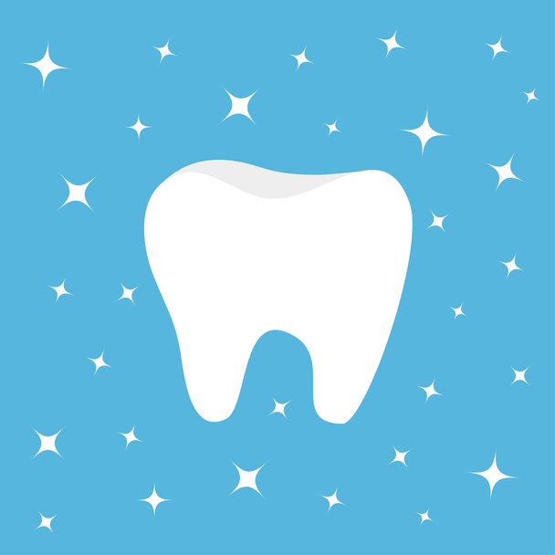 Healthy tooth icon  - Vector, afbeelding