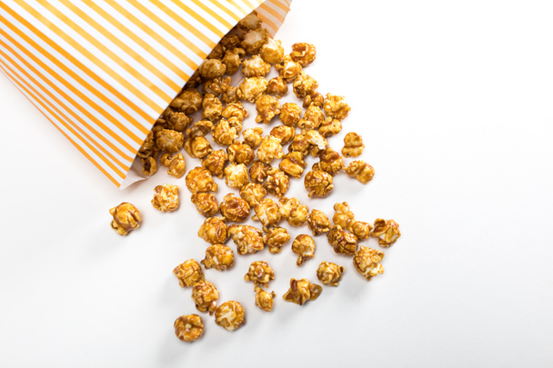 popcorn in paper container - Photo, Image