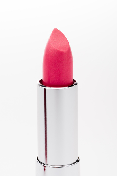 Open pink lipstick - Fotoğraf, Görsel