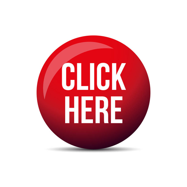 Click Here button - Vector, Image