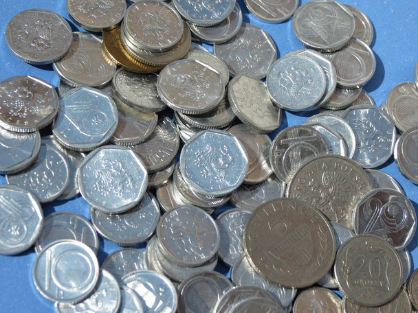 Tschechische Münzen aus Tschechien - Foto, Bild