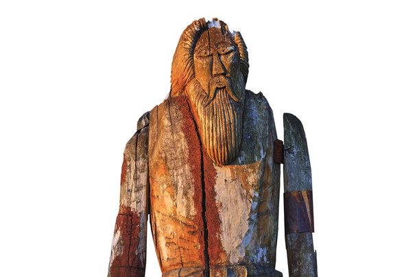Odin eristetty valkoisella pohjalla, saagojen, mytologia, monumentteja, epäjumalia, Odin, Skandinavia luominen korkein jumala
 - Valokuva, kuva