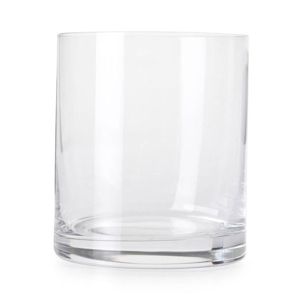 empty glass for drinks isolated - Φωτογραφία, εικόνα