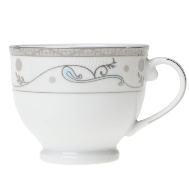 tasse de thé vide isolé sur fond blanc
 - Photo, image