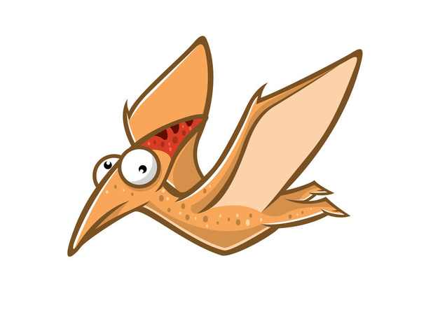 Dessin animé drôle Pteranodon
 - Vecteur, image