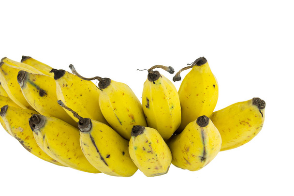 Bananes isolées sur fond blanc - Photo, image