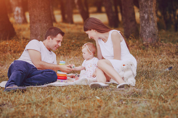 family in park - Photo, Image